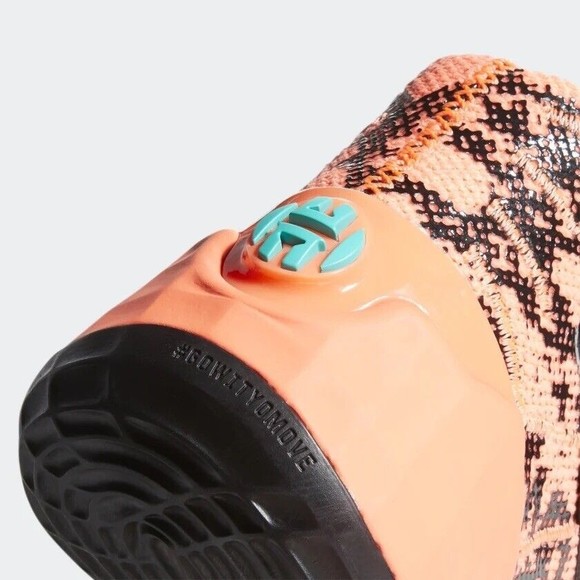 MEN\'S Adidas Harden Vol. 4 Signal Coral FV4151 main image 8